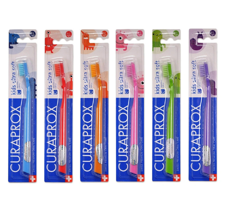 CURAPROX, Зубная щетка детская, с 4 лет, 1 шт, CS Kids Ultrasoft Toothbrush 