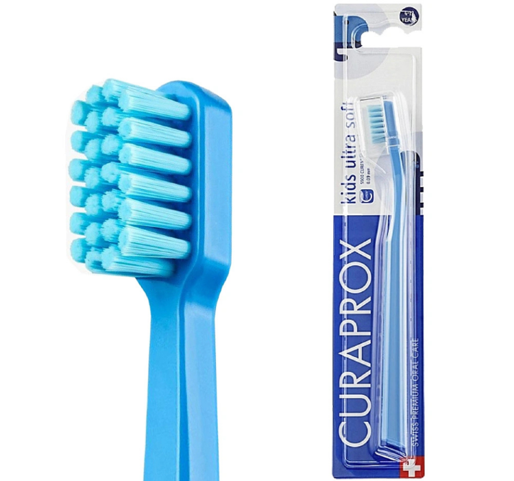 CURAPROX, Зубная щетка детская, с 4 лет, 1 шт, CS Kids Ultrasoft Toothbrush 
