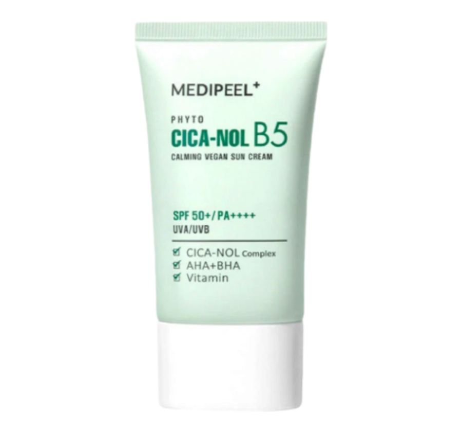 MEDI-PEEL, Phyto Cica-Nol B5 Солнцезащитный крем с центеллой, 50 мл, Calming Vegan Sun Cream