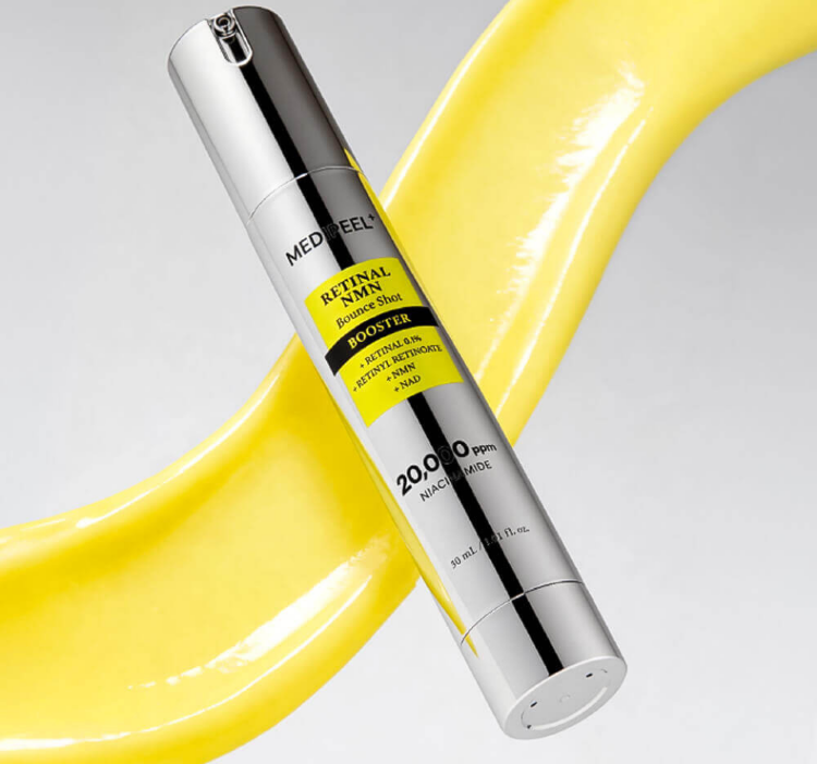 MEDI-PEEL, Retinal NMN Бустер-сыворотка с ретиналем и NMN, 30 мл, Bounce Shot Booster