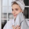 SILK LOVERS, Полотенце для волос из натурального шелка 43*110см, цвет (серебро)