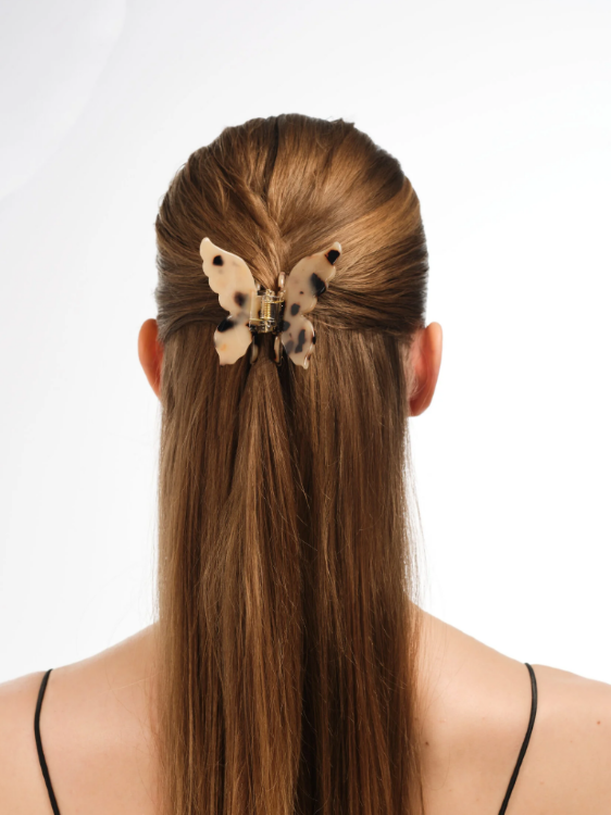 ASSORO, Крабик для волос, цвет (Бабочка Саванна)