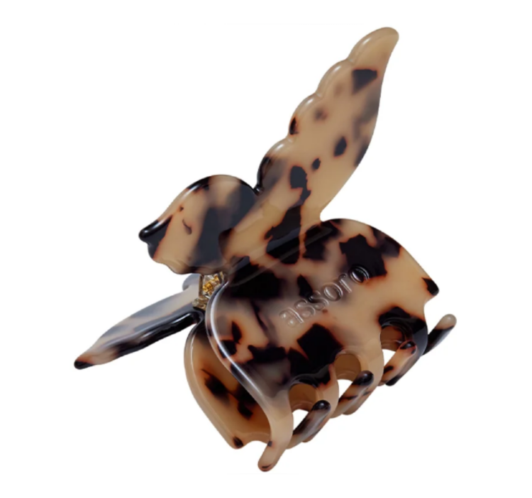 ASSORO, Крабик для волос, цвет (Бабочка Саванна)