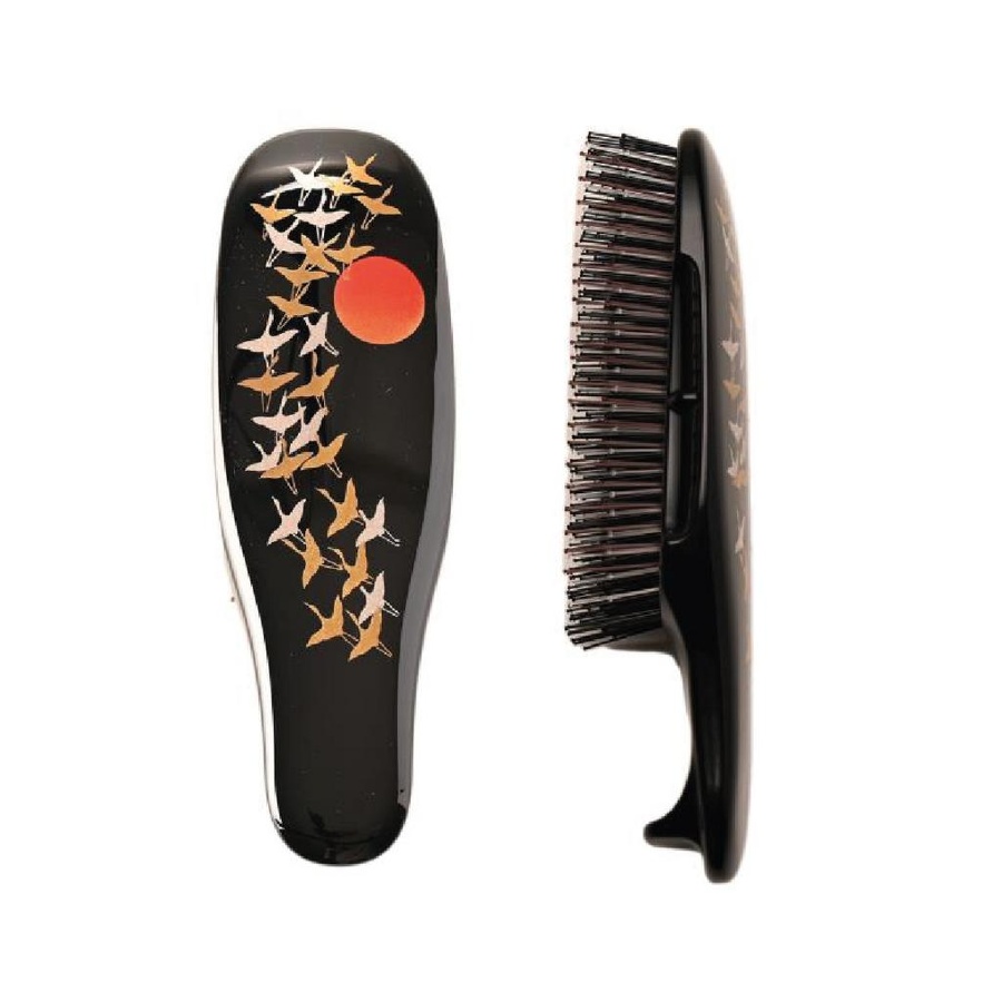 S-HEART-S, Расческа Scalp Brush Makie Limited Edition (черная), средней жескости