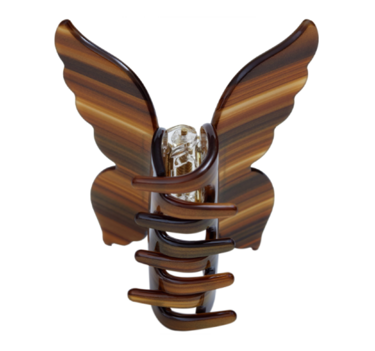 ASSORO, Крабик для волос, цвет (Янтарная бабочка)