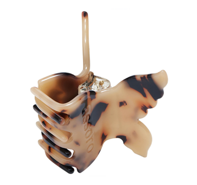 ASSORO, Набор крабов для волос мини, цвет (Бабочка саванна)