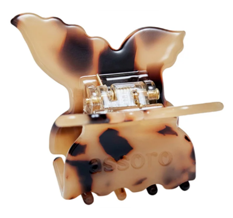 ASSORO, Набор крабов для волос мини, цвет (Бабочка саванна)