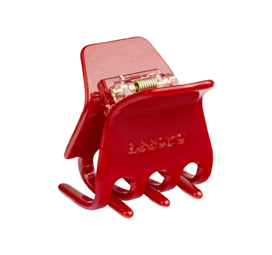 ASSORO, крабик для волос, цвет (Бордо мини)