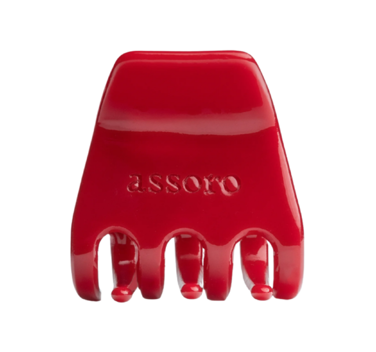 ASSORO, крабик для волос, цвет (Бордо мини)