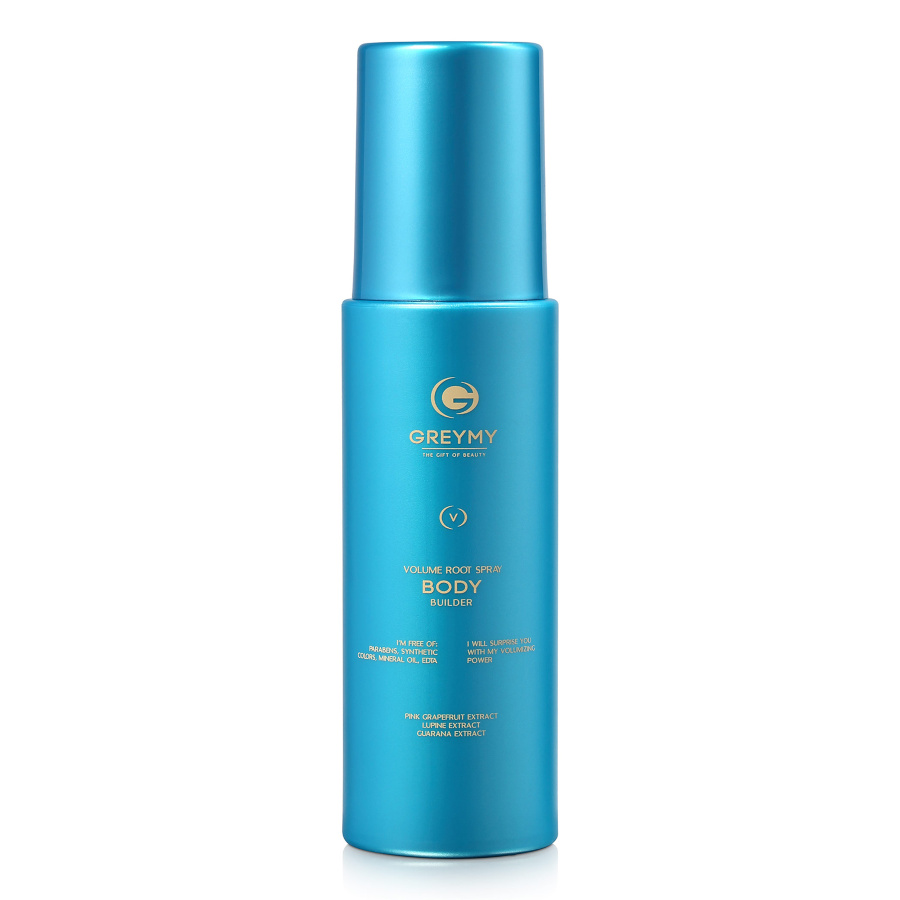 GREYMY VOLUME ROOT SPRAY BODY BUILDER Уплотняющий спрей для объема 150мл