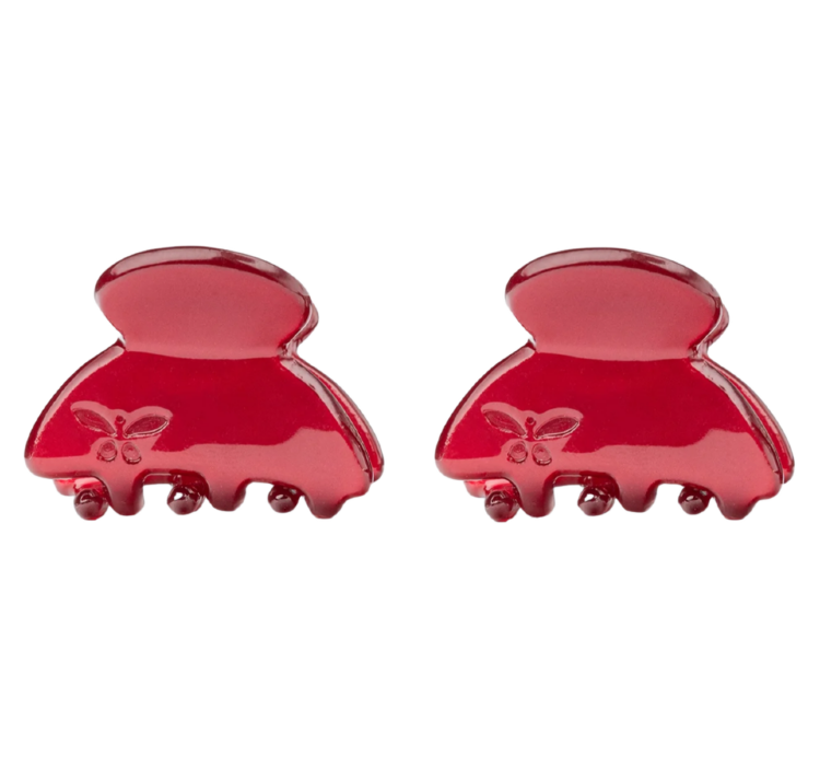 ASSORO, набор крабов для волос, цвет (Рубин мини)