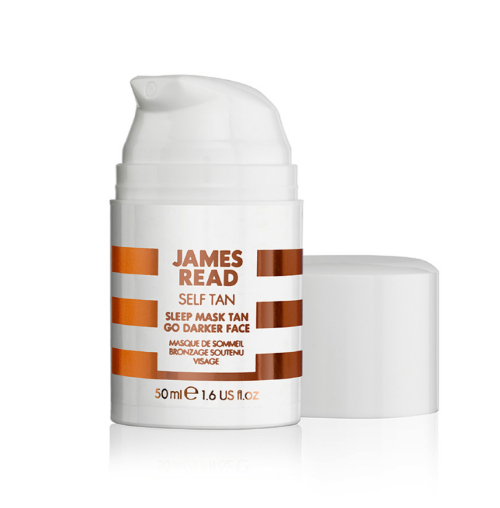JAMES READ, Ночная маска для лица уход и загар темная, 50ml, SLEEP MASK TAN FACE DARK