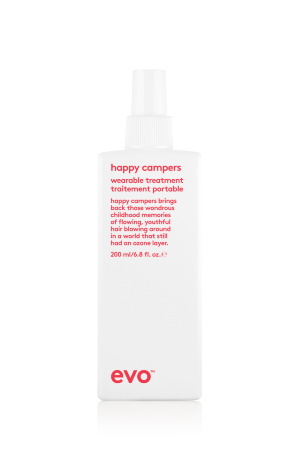 EVO, интенсивно-увлажняющий несмываемый уход для волос, (happy campers/счастливые туристы), 200мл