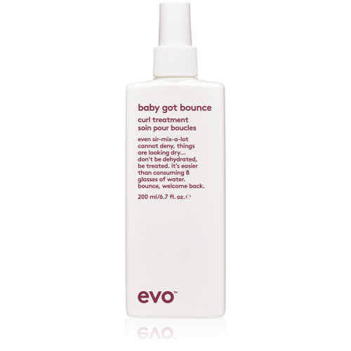 EVO, смываемый уход для вьющихся волос, ( baby got bounce curl treatment/ упругий завиток), 200мл