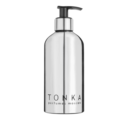 TONKA Мыло для рук "OUD" 386 мл серебряный флакон