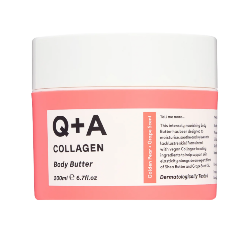 Q+A, Крем-баттер для тела, 200 мл, Collagen