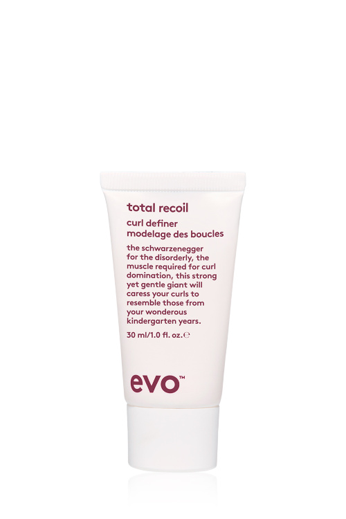EVO, стайлинг-крем для вьющихся и кудрявых волос, (total recoil curl definer/пружина) , 30мл