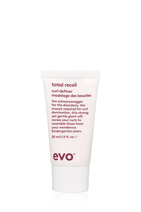 EVO, стайлинг-крем для вьющихся и кудрявых волос, (total recoil curl definer/пружина) , 30мл