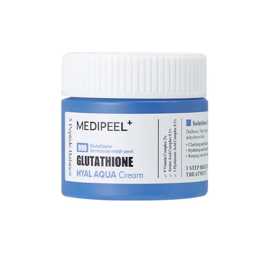 MEDI-PEEL, Glutathione Глубокоувлажняющий гель-крем с эффектом сияния, 50 г