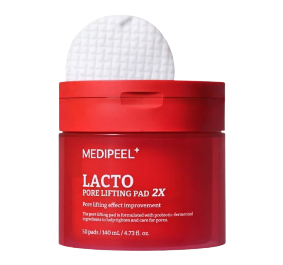 MEDI-PEEL, Lacto Pore Lifting Pad 2Х ПЭДы с коллагеном и бифидобактериями, 50 шт