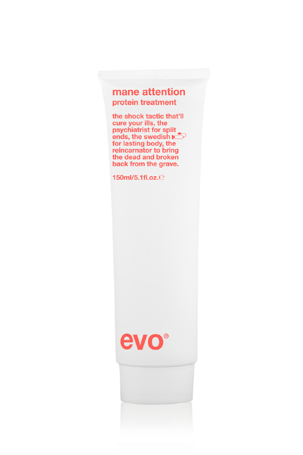 EVO, укрепляющий протеиновый уход для волос, (mane attention/рецепт для гривы), 150мл