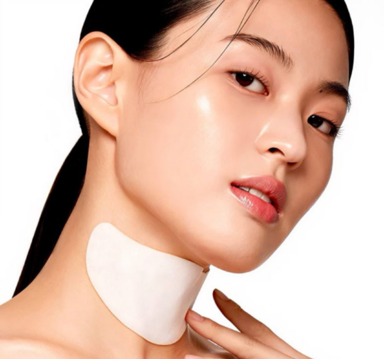 MEDI-PEEL, Peptide Naite 1500 Shot Омолаживающая патч-маска для шеи, Neck Patch, 3.5г*4шт