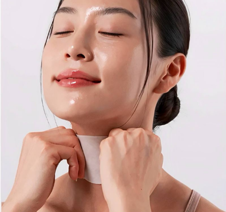 MEDI-PEEL, Peptide Naite 1500 Shot Омолаживающая патч-маска для шеи, Neck Patch, 3.5г*4шт