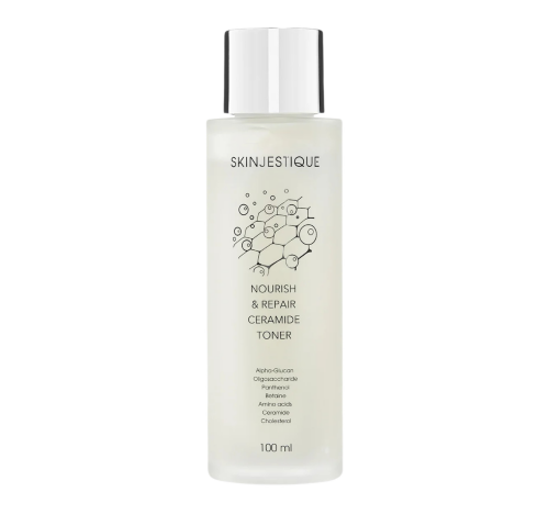 SKINJESTIQUE, Восстанавливающий тонер с керамидами, 100 мл, Nourish & Repair Ceramide Toner