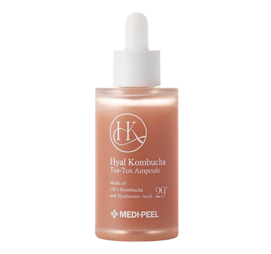 MEDI-PEEL, Hyal Kombucha Tea-Tox Сыворотка с 70% комбучи и липосомальными керамидами, 50 мл