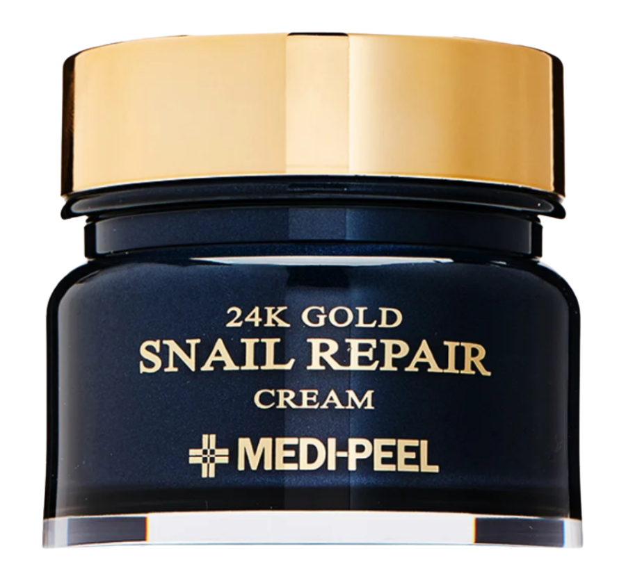MEDI-PEEL, 24K Gold Snail Repair Cream, Премиальный крем с экстрактом улитки, 50 г