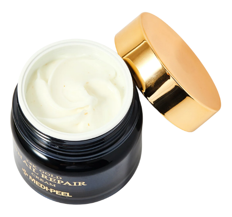 MEDI-PEEL, 24K Gold Snail Repair Cream, Премиальный крем с экстрактом улитки, 50 г MEDI-PEEL, 24K Gold Snail Repair Cream, Премиальный крем с экстрактом улитки, 50 г