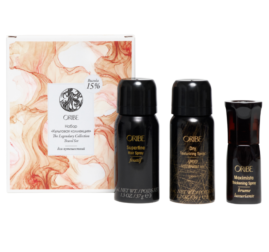 ORIBE, Набор для волос Культовая коллекция The Legendary Collection Travel Set (43мл + 20мл + 43мл)