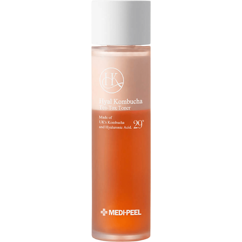 MEDI-PEEL, Тонер с 70% комбучи и липосомальными керамидами, 150 мл, Hyal Kombucha Tea-Tox Toner