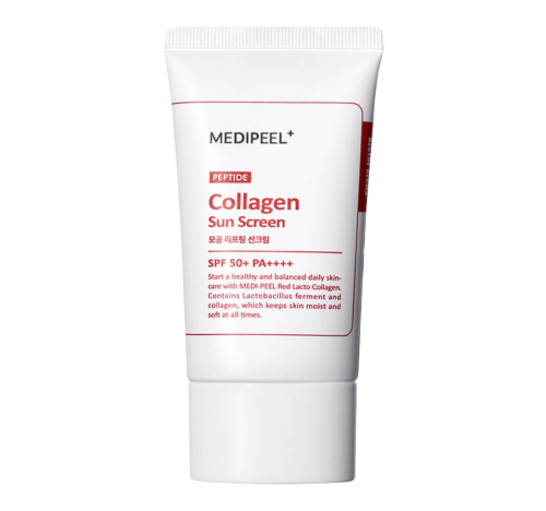MEDI-PEEL, Red Lacto Collagen, Солнцезащитный крем, 50 г,  Lifting Sun Screen SPF50+PA++++