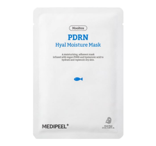 MEDI-PEEL, Mooltox PDRN Hyal Moisture Mask Интенсивно увлажняющая тканевая маска, 25мл