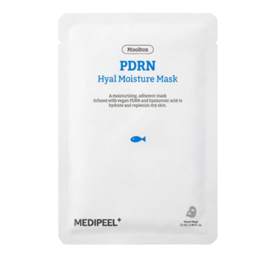 MEDI-PEEL, Mooltox PDRN Hyal Moisture Mask Интенсивно увлажняющая тканевая маска, 25мл