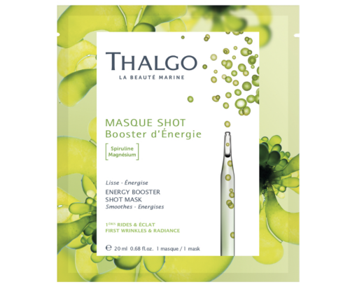 THALGO, Тканевая энергизирующая экспресс-маска со спирулиной, 20 мл, ENERGY BOOSTER SHOT MASK 