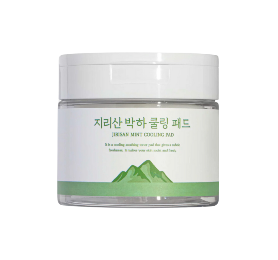 CELLBN JIRISAN PEPPERMINT COOLING PADS Охлаждающие диски с 100% экстрактом перечной мяты 180мл-70 шт