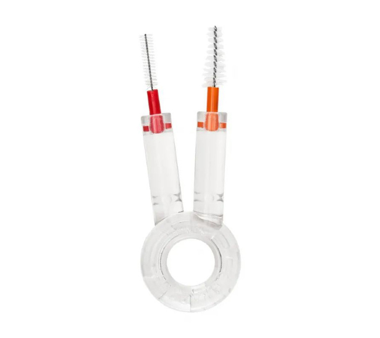 CURAPROX, Ортодонтический дорожный набор Be You в синем боксе (паста, щетка, ершик, держатель)