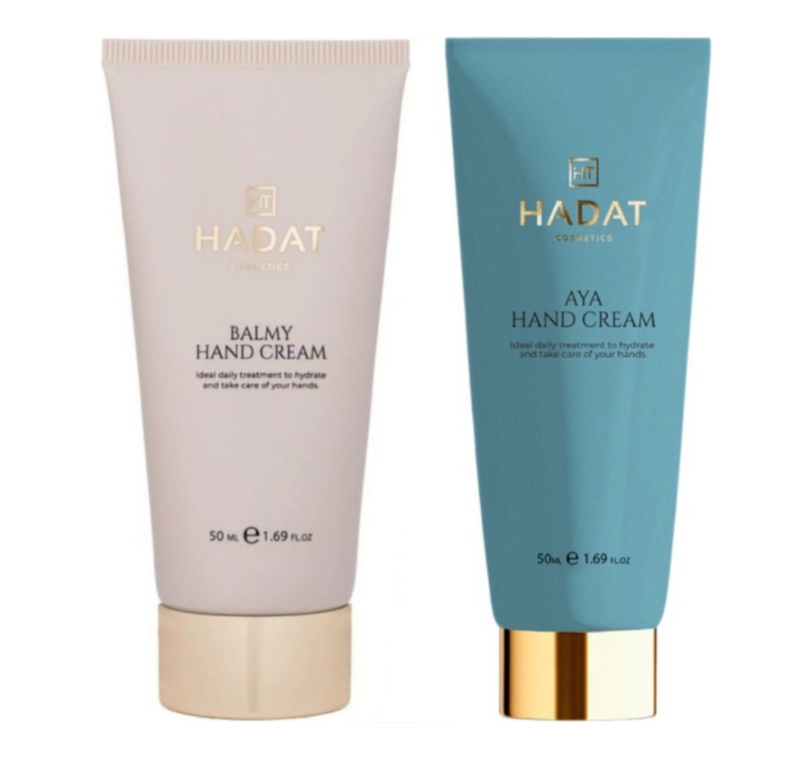HADAT, Набор кремов для рук, (2 шт. по 50 мл), Touch Reset