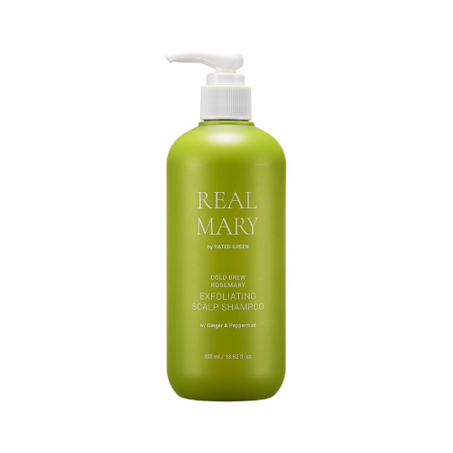 RATED GREEN Real Mary Шампунь глубоко очищающий и отшелушиваюший с соком розмарина 400мл