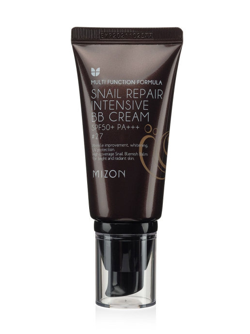 MIZON BB крем с экстрактом муцина улитки spf 50+ (подарок)