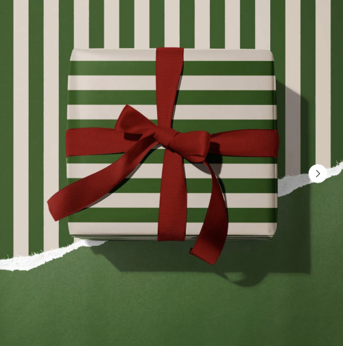 Обертка "O' Полоски (зеленый)"