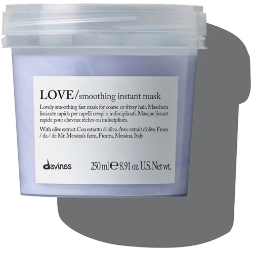 DAVINES, Маска для разглаживания завитка 250 мл, LOVE smoothing mask