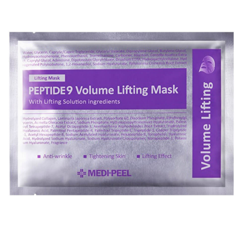 MEDI-PEEL, Peptide 9 Volume Тканевая лифтинг-маска для восстановления упругости кожи, 25 мл