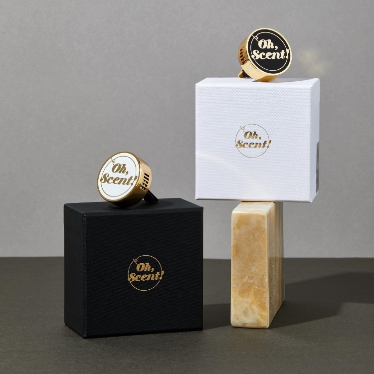 OHSCENT, BLACK CLASSIC Аромат для авто (бергамот, гардения, гваяковое дерево)