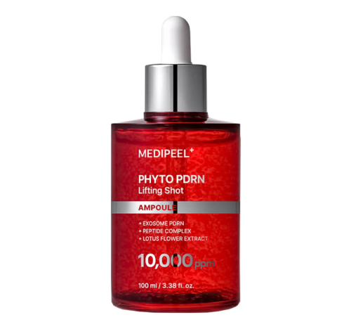 MEDI-PEEL, Phyto Exosome PDRN Концентрированная лифтинг-ампула для кожи, 100 мл, Lifting Shot Ampoul