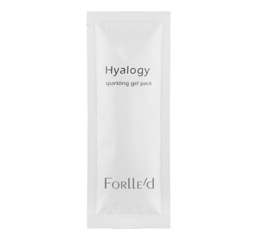 FORLLED, Гелевая маска с эффектом пенообразования 1 шт, Hyalogy Sparkling Gel Pack