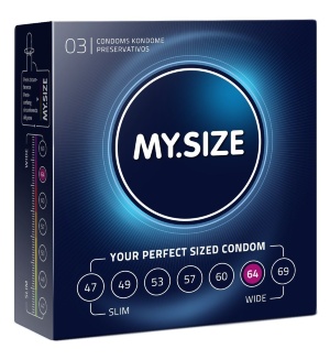 Презервативы MY.SIZE размер 64 (3 шт)