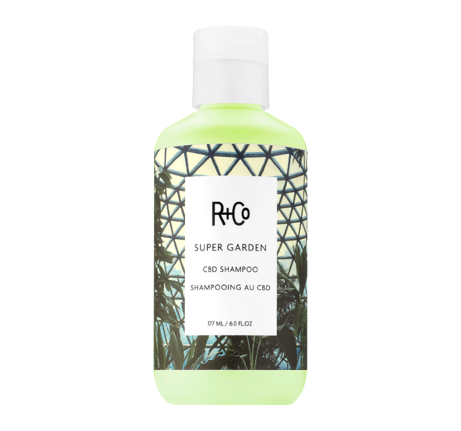 R+CO, ДИВНЫЙ САД успокаивающий шампунь, 177 мл, SUPER GARDEN CBD Calming Shampoo
